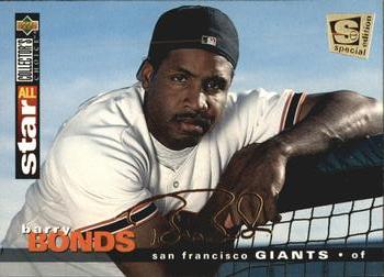1995 Collector's Choice SE - Gold Signature #105 Barry Bonds Front