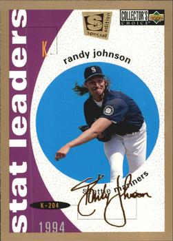 1995 Collector's Choice SE - Gold Signature #143 Randy Johnson Front