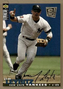 1995 Collector's Choice SE - Gold Signature #242 Jim Leyritz Front