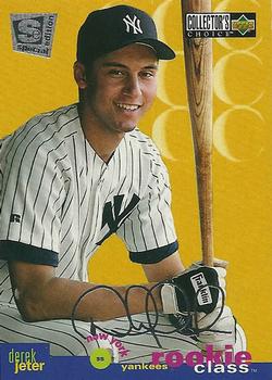 1995 Collector's Choice SE - Silver Signature #2 Derek Jeter Front