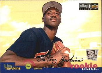 1995 Collector's Choice SE - Silver Signature #7 LaTroy Hawkins Front