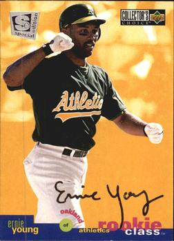 1995 Collector's Choice SE - Silver Signature #10 Ernie Young Front