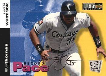 1995 Collector's Choice SE - Silver Signature #29 Frank Thomas Front