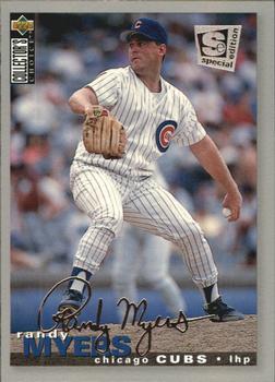 1995 Collector's Choice SE - Silver Signature #81 Randy Myers Front