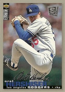 1995 Collector's Choice SE - Silver Signature #89 Orel Hershiser Front