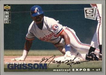 1995 Collector's Choice SE - Silver Signature #98 Marquis Grissom Front