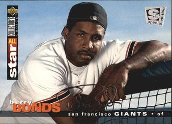 1995 Collector's Choice SE - Silver Signature #105 Barry Bonds Front