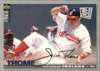 1995 Collector's Choice SE - Silver Signature #114 Jim Thome Front