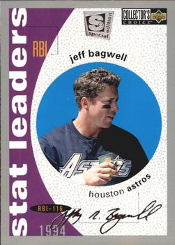 1995 Collector's Choice SE - Silver Signature #138 Jeff Bagwell Front