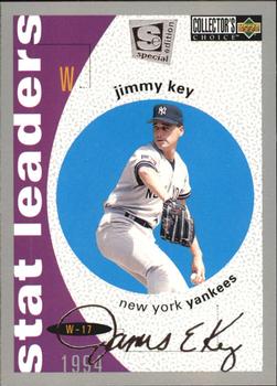 1995 Collector's Choice SE - Silver Signature #141 Jimmy Key Front