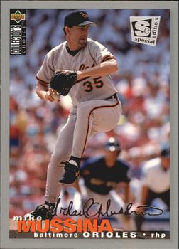 1995 Collector's Choice SE - Silver Signature #157 Mike Mussina Front