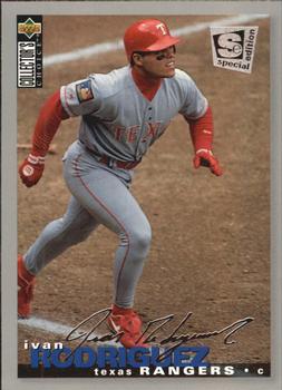 1995 Collector's Choice SE - Silver Signature #188 Ivan Rodriguez Front