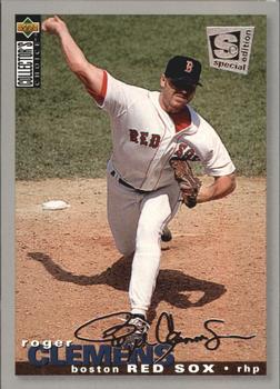 1995 Collector's Choice SE - Silver Signature #190 Roger Clemens Front