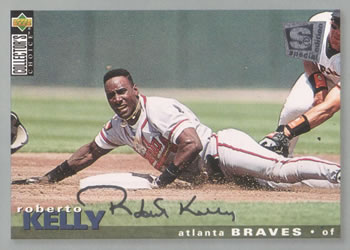 1995 Collector's Choice SE - Silver Signature #61 Roberto Kelly Front