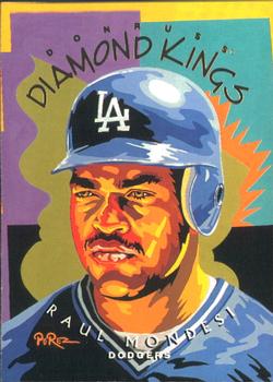 1995 Donruss - Diamond Kings #DK-16 Raul Mondesi Front