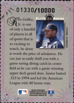 1995 Donruss - Elite Series #54 Ken Griffey Jr. Back