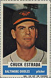 1961 Bazooka #13 Chuck Estrada Front