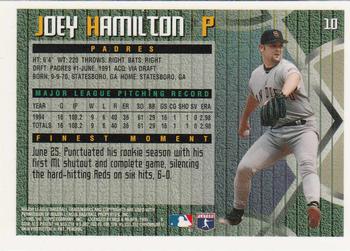 1995 Finest #10 Joey Hamilton Back