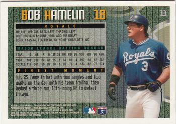 1995 Finest #11 Bob Hamelin Back