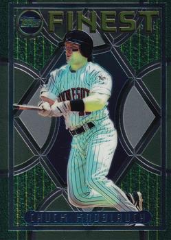 1995 Finest #88 Chuck Knoblauch Front