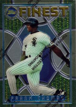 1995 Finest #89 Frank Thomas Front