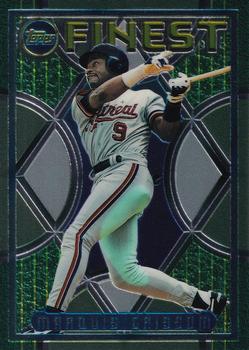 1995 Finest #95 Marquis Grissom Front
