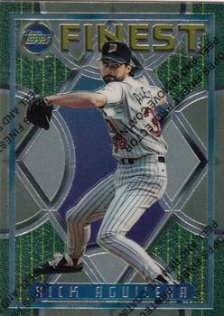 1995 Finest #154 Rick Aguilera Front