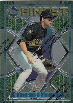 1995 Finest #176 Mike Bordick Front