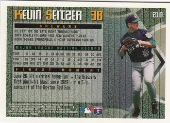 1995 Finest #210 Kevin Seitzer Back