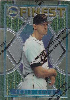 1995 Finest #252 Kevin Brown Front