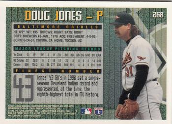 1995 Finest #268 Doug Jones Back