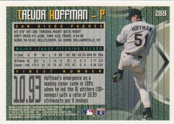 1995 Finest #269 Trevor Hoffman Back