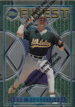 1995 Finest #309 Todd Stottlemyre Front