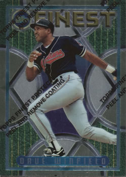 1995 Finest #249 Dave Winfield Front