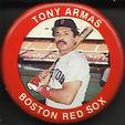 1984 Fun Foods Pins #24 Tony Armas Front