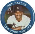 1984 Fun Foods Pins #39 Don Baylor Front