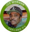 1984 Fun Foods Pins #74 Joe Morgan Front