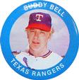1984 Fun Foods Pins #76 Buddy Bell Front