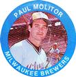 1984 Fun Foods Pins #105 Paul Molitor Front