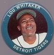 1984 Fun Foods Pins #78 Lou Whitaker Front