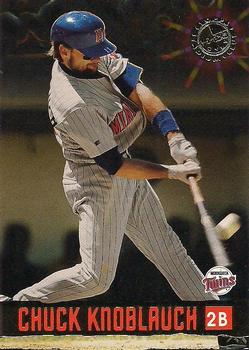 1996 Stadium Club Members Only 50 #19 Chuck Knoblauch Front