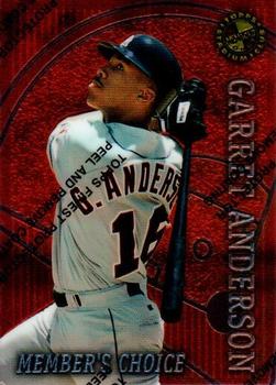 1996 Stadium Club Members Only 50 #49 Garret Anderson Front
