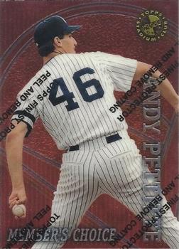 1996 Stadium Club Members Only 50 #50 Andy Pettitte Front