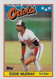 1988 Topps UK Minis - Collector's Edition (Tiffany) #53 Eddie Murray Front