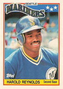 1988 Topps UK Minis - Collector's Edition (Tiffany) #60 Harold Reynolds Front