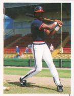 1987 Red Foley Stickers #1 Julio Franco Front