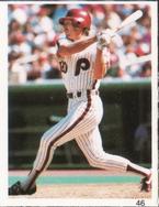 1987 Red Foley Stickers #46 Mike Schmidt Front