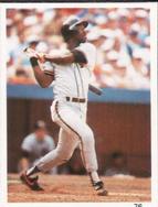 1987 Red Foley Stickers #76 Chili Davis Front