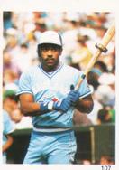 1987 Red Foley Stickers #107 Willie Upshaw Front