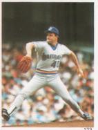 1987 Red Foley Stickers #123 Matt Young Front